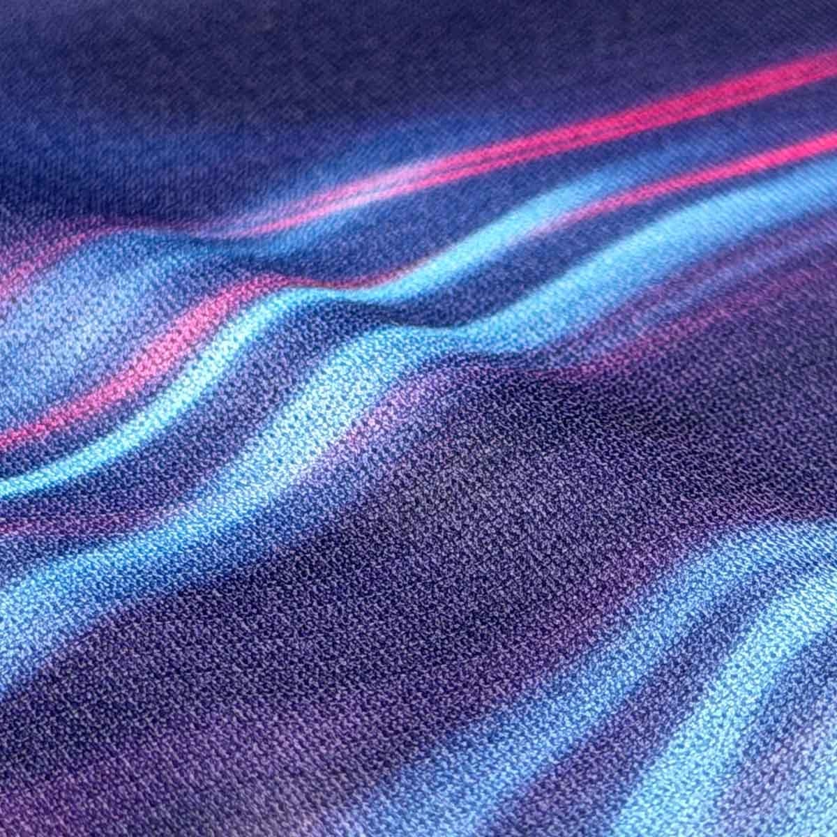 Butterfly Rimeral Shirt - Navy-Sky - Close-Up